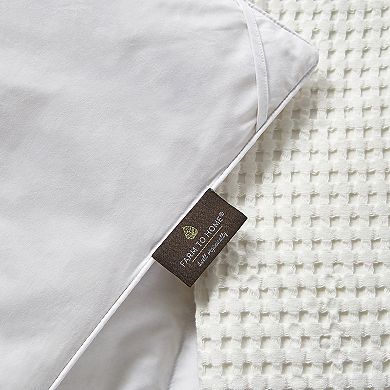 Farm To Home Organic Blended Cotton All Season White Feather & Down Comforter