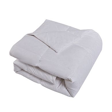 Farm To Home Organic Blended Cotton All Season White Feather & Down Comforter