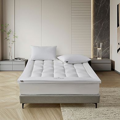 Farm To Home Cotton Down Alternative Mattress Topper