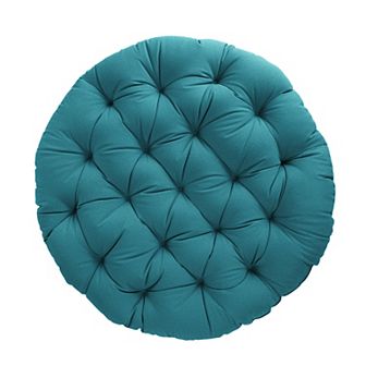 Mosaic Mosaic Home Silver Round Papasan Cushion