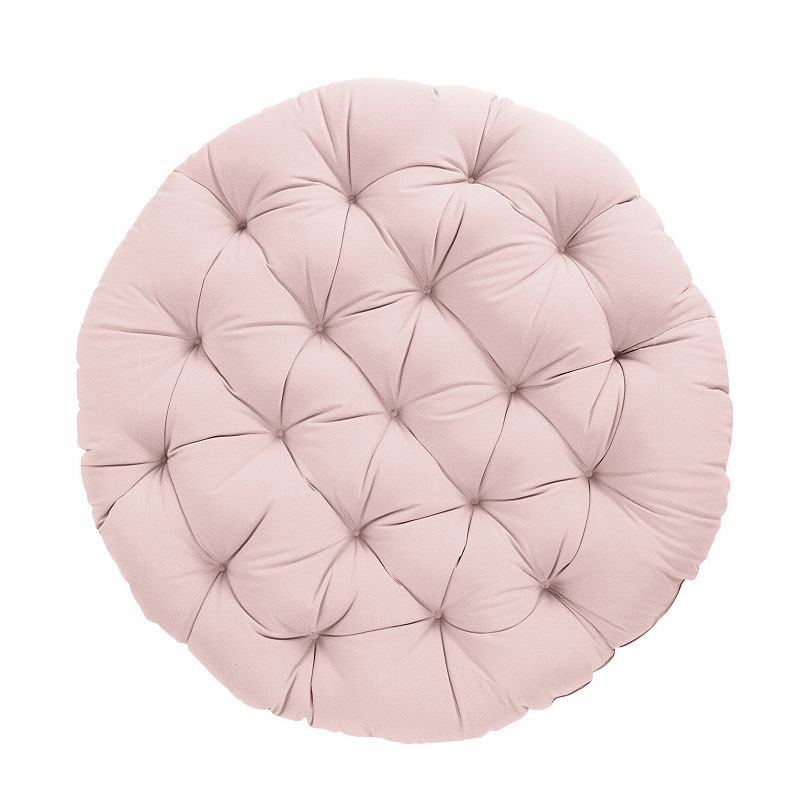 Mozaic Home Round Papasan Cushion, Pink, CHAIR CUSH