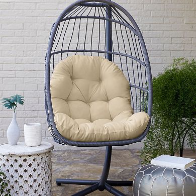 Mozaic Home Sunbrella Canvas Antique Beige Sunbrella Egg Cushion