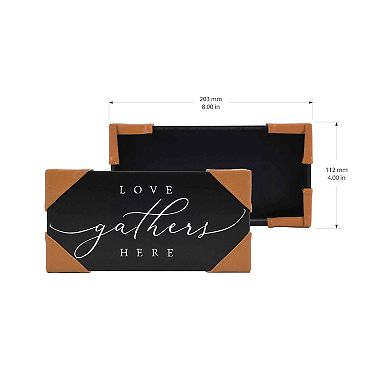 Sonoma Goods For Life® Love Gathers Here Caption Box