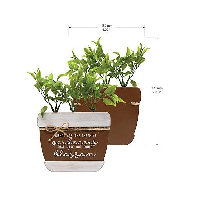 Sonoma Goods For Life® Artificial Botanical Plant Caption Box