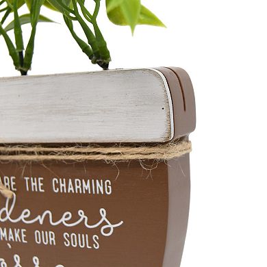 Sonoma Goods For Life® Artificial Botanical Plant Caption Box