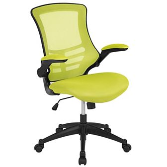 Emma and Oliver Mid-Back Mesh Swivel Ergonomic Task Office Chair with Flip-Up Arms