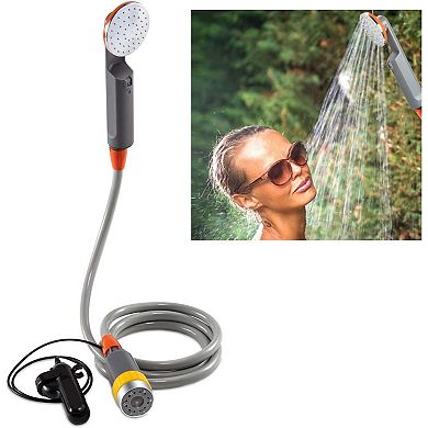 Ivation Portable Camping Shower, Compact Handheld & Hands-Free Portable shower