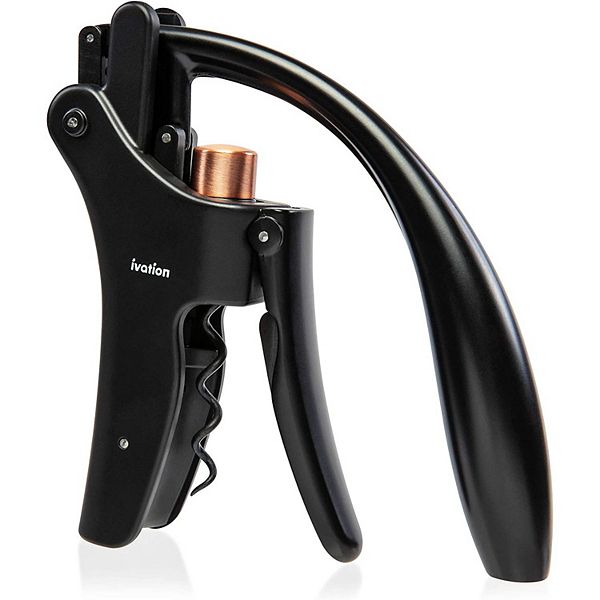Ivation Wine Bottle Opener, Manual Handheld Corkscrews for Wine Bottles