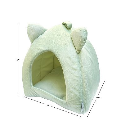 Meow Collapsible Pet Hut With Ears