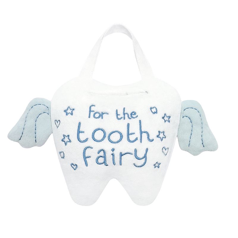 The Big One White Tooth Fairy Shaped Pillow, Fits All
