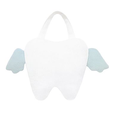 The Big One® White Tooth Fairy Shaped Pillow