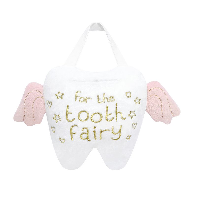 54863212 The Big One White Tooth Fairy Shaped Pillow, Lt Or sku 54863212