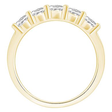 Alyson Layne 14k Gold 1 Carat T.W. Diamond 5-Stone Wedding Band