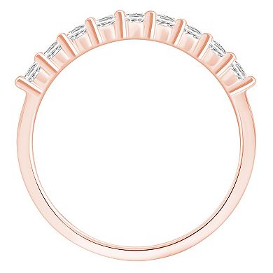 Alyson Layne 14k Gold 1/2 Carat T.W. Diamond 9-Stone Wedding Band