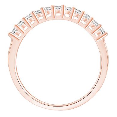 Alyson Layne 14k Gold 1/3 Carat T.W. Diamond 11-Stone Wedding Band