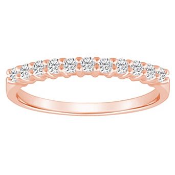 Alyson Layne 14k Gold 1/3 Carat T.W. Diamond 11-Stone Wedding Band