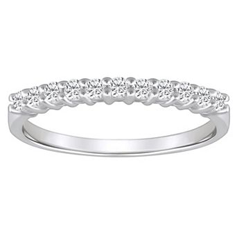 Alyson Layne 14k Gold 1/3 Carat T.W. Diamond 11-Stone Wedding Band