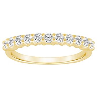 Alyson Layne 14k Gold 1/2 Carat T.W. Diamond 11-Stone Wedding Band