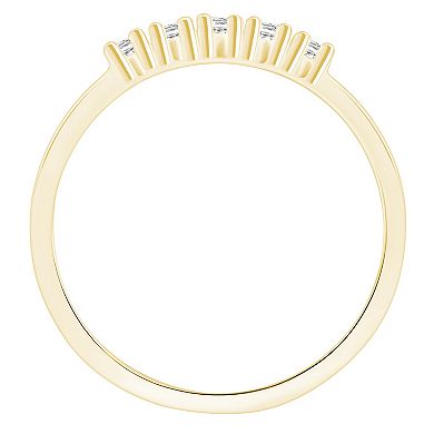 Alyson Layne 14k Gold 1/4 Carat T.W. Diamond 5-Stone Wedding Ring