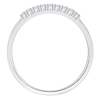 Alyson Layne 14k Gold 1/7 Carat T.W. Diamond 9-Stone Wedding Ring