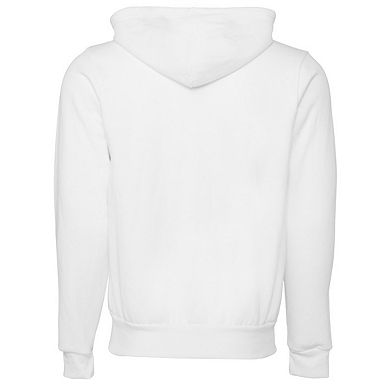 Canvas Unixex Zip-up Polycotton Fleece Hooded Sweatshirt / Hoodie