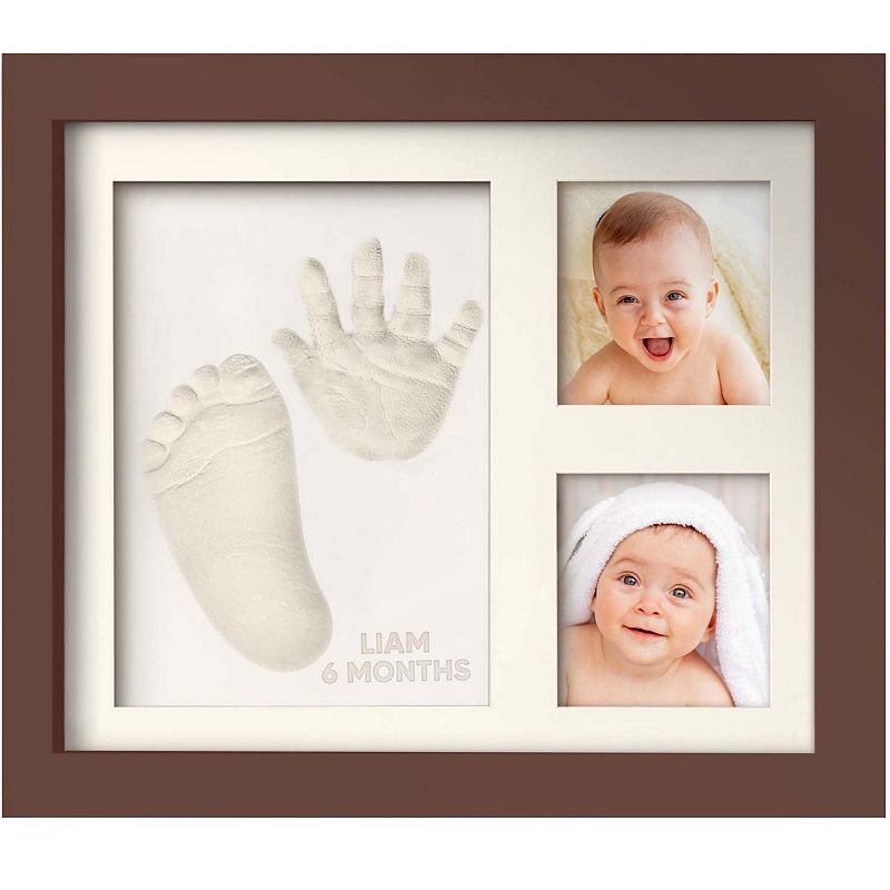 Baby Handprint Footprint Keepsake Kit in Baby Picture Frame - Newborn Prints P