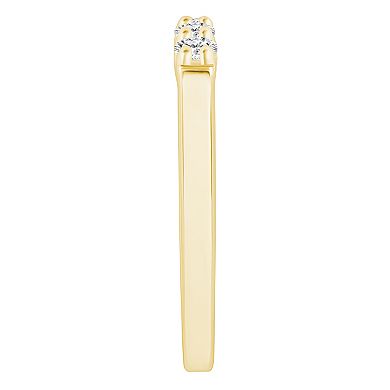 Alyson Layne 14k Gold 1/3 Carat T.W. Diamond 5-Stone Wedding Band