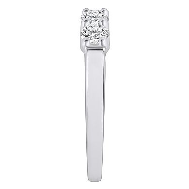 Alyson Layne 14k Gold 1 Carat T.W. Diamond 5-Stone Wedding Ring