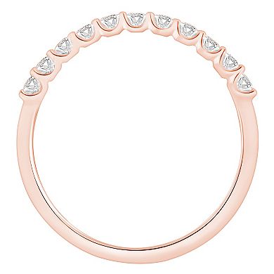 Alyson Layne 14k Gold 1/3 Carat T.W. Diamond 11-Stone Wedding Band