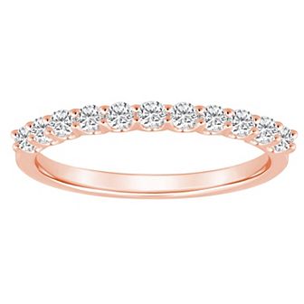Alyson Layne 14k Gold 1/3 Carat T.W. Diamond 11-Stone Wedding Band