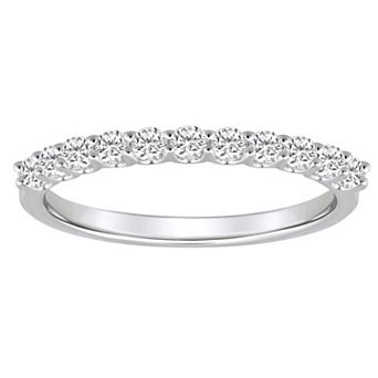 Alyson Layne 14k Gold 1/3 Carat T.W. Diamond 11-Stone Wedding Band