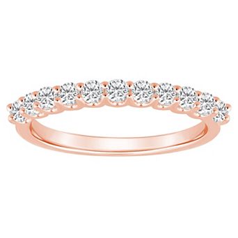 Alyson Layne 14k Gold 1/2 Carat T.W. Diamond 11-Stone Wedding Band