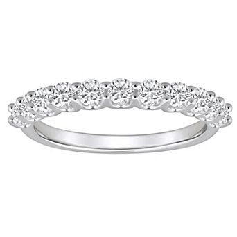 Alyson Layne 14k Gold 3/4 Carat T.W. Diamond 11-Stone Wedding Band