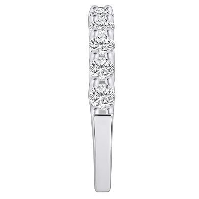 Alyson Layne 14k Gold 1 1/10 Carat T.W. Diamond 11-Stone Wedding Band