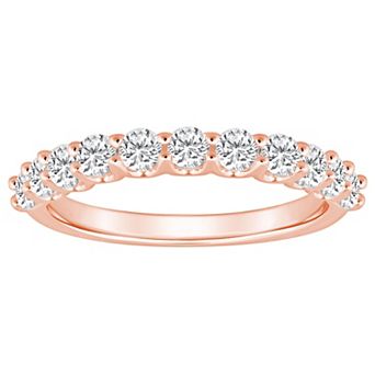 Alyson Layne 14k Gold 1 1/10 Carat T.W. Diamond 11-Stone Wedding Band