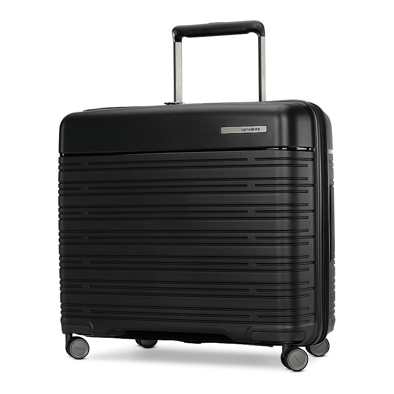 Samsonite Elevation Plus 24-Inch Hardside Spinner Luggage, Black, 24 INCH