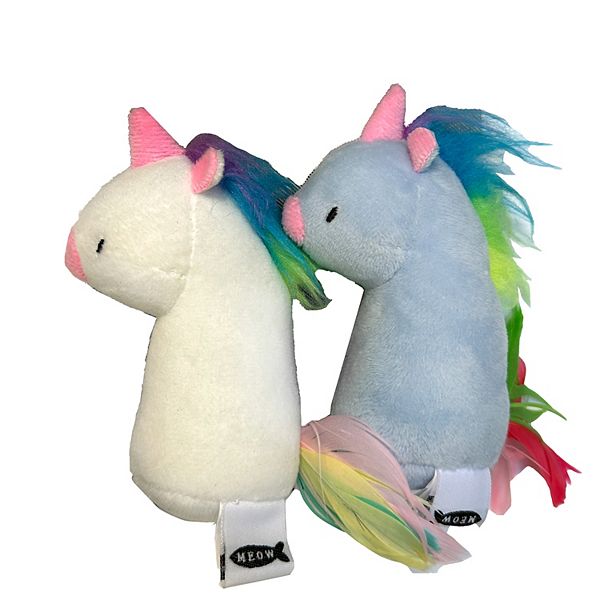 Meow 2Pack Unicorn Catnip Cat Toys