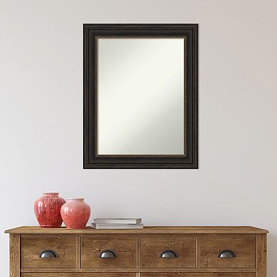 Amanti Art Bronze Finish Bathroom Wall Mirror