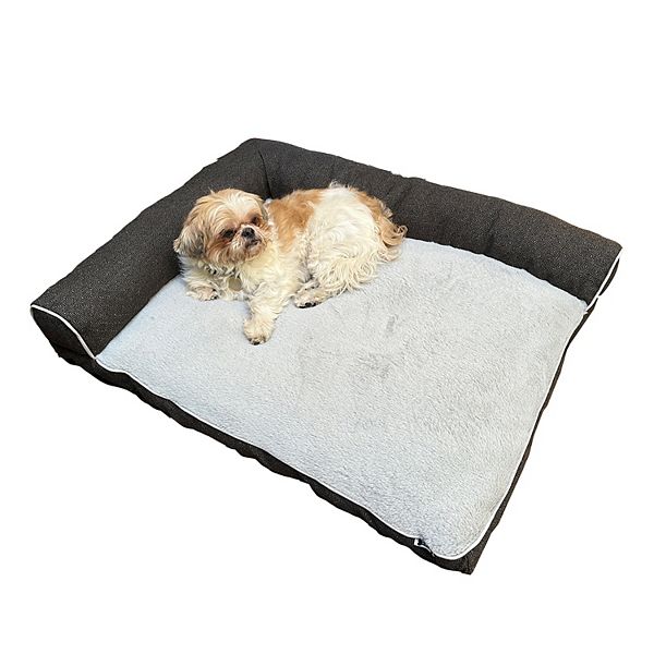 Woof Couch Lounger Pet Bed - Black