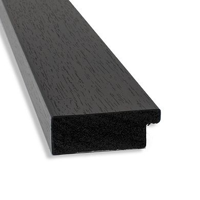 Amanti Art Espresso Narrow Bathroom Wall Mirror