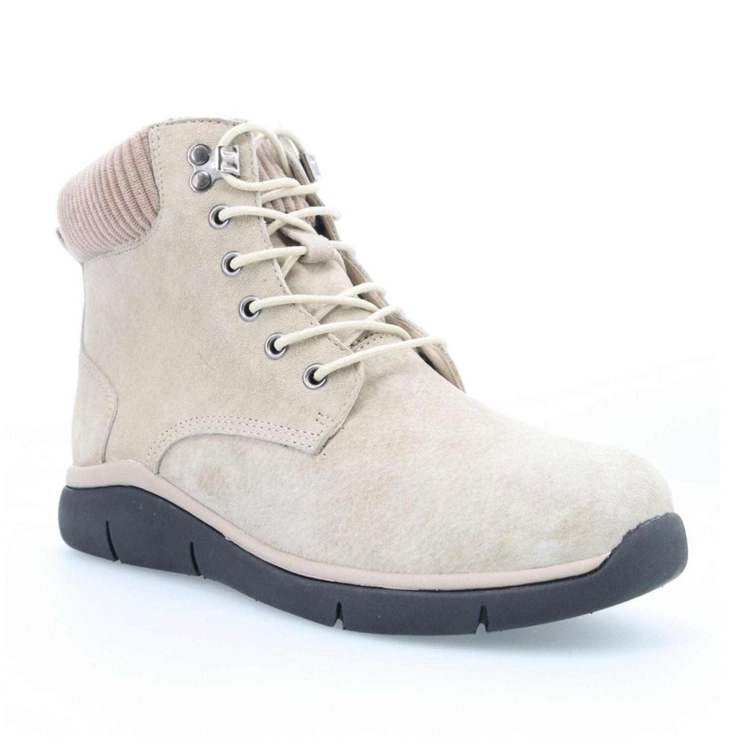 Propet Scarlet Women's Suede Ankle Boots - Sand (8 N)
