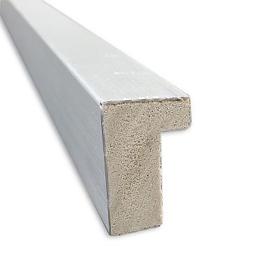 Amanti Art Non-Beveled Bathroom Wall Mirror Hera Chrome Frame