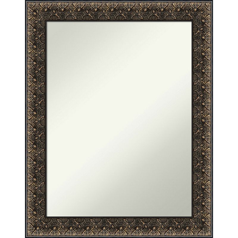 20749447 Amanti Art Embossed Bathroom Wall Mirror, Black sku 20749447