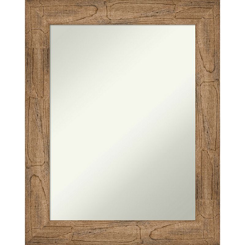 Amanti Art Owl Brown Bathroom Wall Mirror