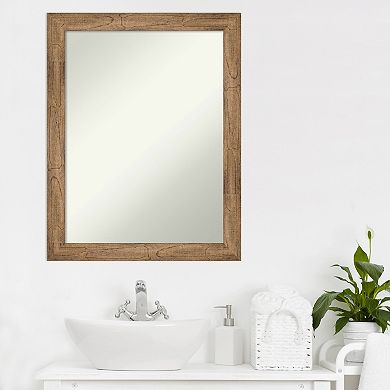 Amanti Art Owl Narrow Bathroom Wall Mirror