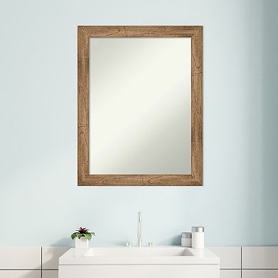 Amanti Art Owl Narrow Bathroom Wall Mirror