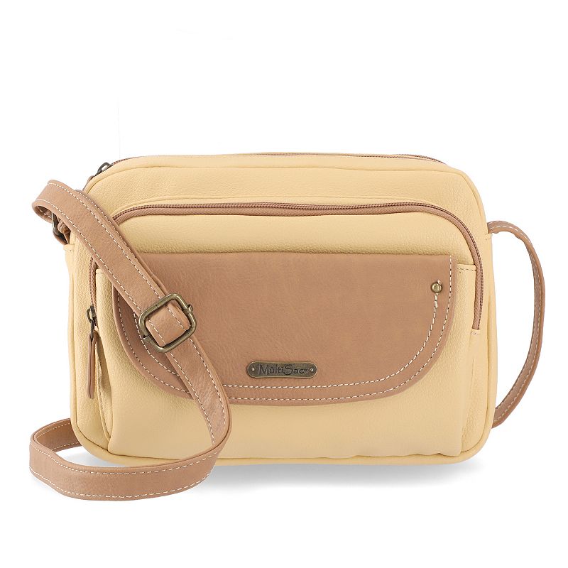 Madison Leather Crossbody Foldover Clutch | Dark Hazelnut