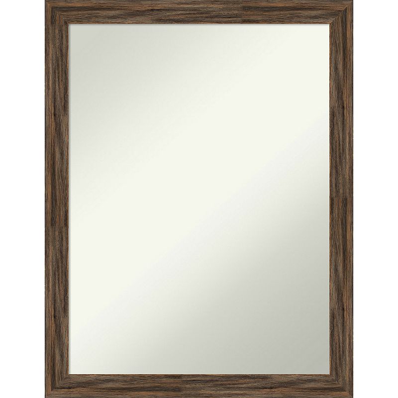 20749466 Amanti Art Non-Beveled Wood Bathroom Wall Mirror R sku 20749466