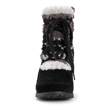 MUK LUKS Lacy Lilah Women's Heeled Ankle Boots