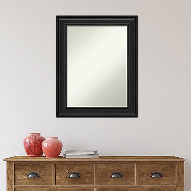 Amanti Art Ridge Bathroom Wall Mirror